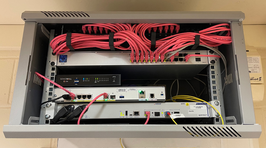 Cable management with DuoCall MSP