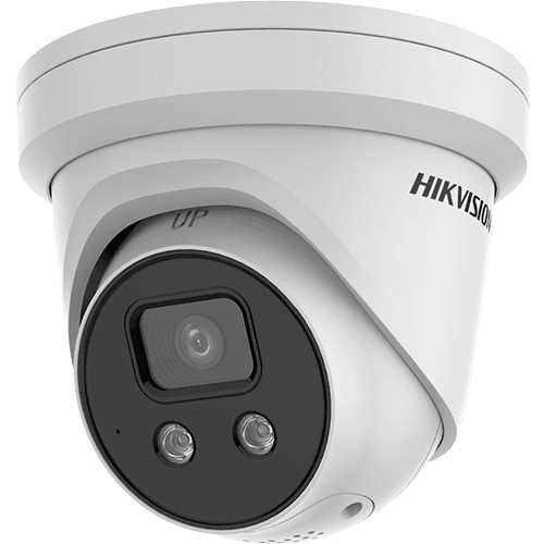 Strobe & alarm camera by Hikvision