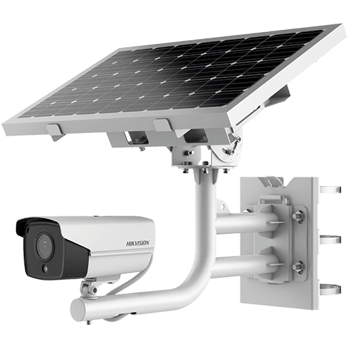 Solar-powered CCTV cameras by Hikvision